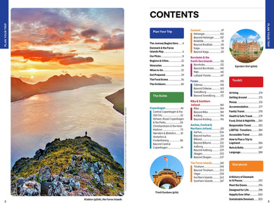 Lonely Planet Denmark & the Faroe Islands inside page 1