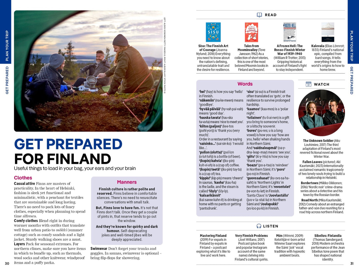 Lonely Planet Finland inside page 7