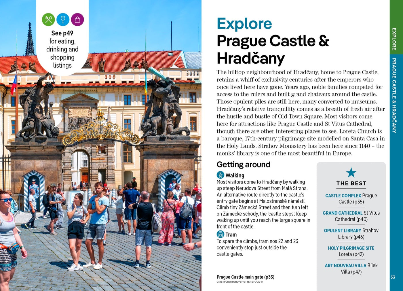 Lonely Planet Pocket Prague inside page 9