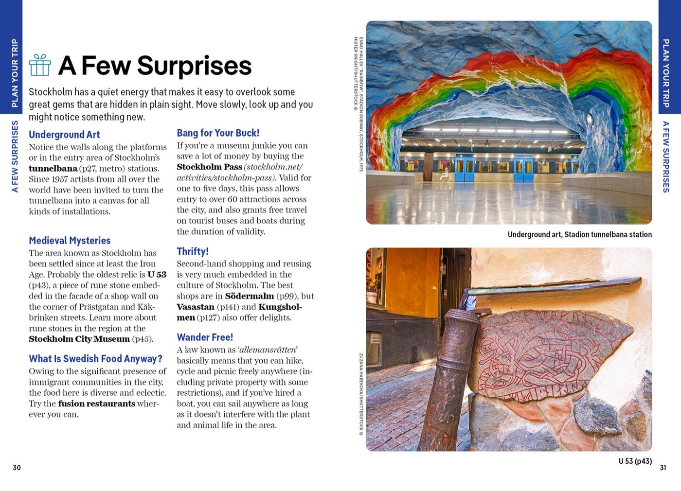 Lonely Planet Pocket Stockholm inside page 7