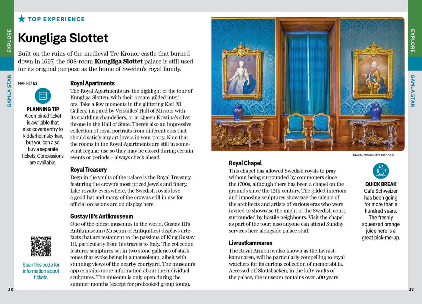 Lonely Planet Pocket Stockholm inside page 10