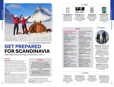 Lonely Planet Scandinavia inside page 7