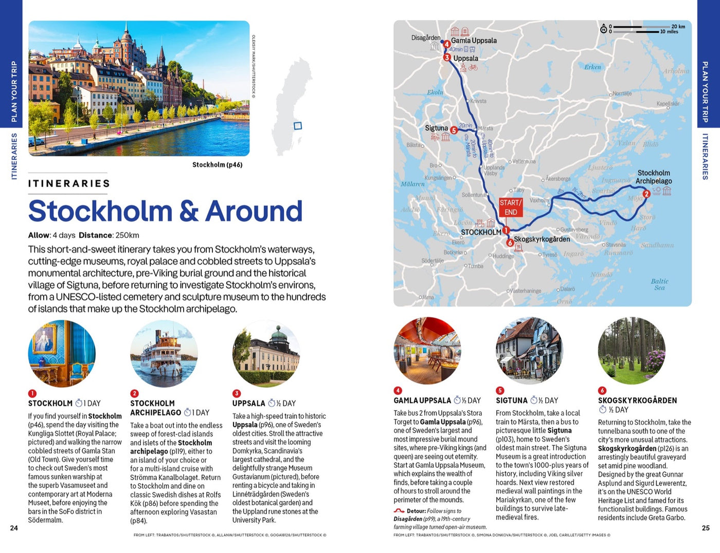 Lonely Planet Sweden inside page 5