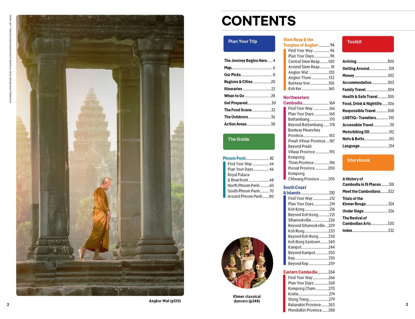 Lonely Planet Cambodia inside page 1