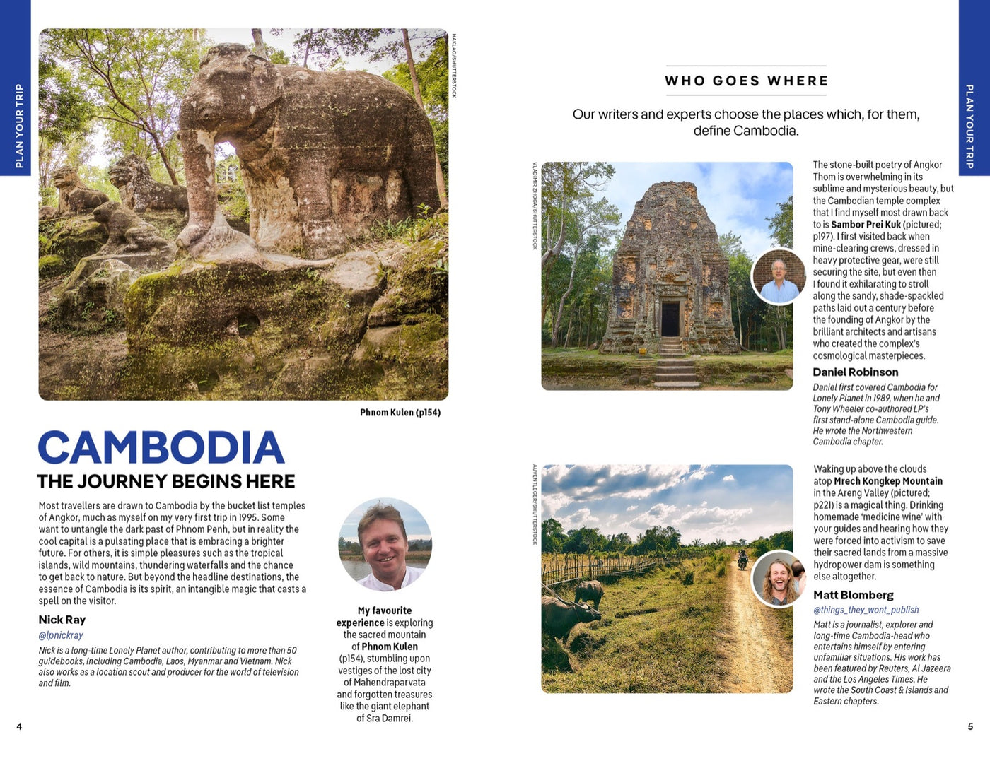 Lonely Planet Cambodia inside page 2