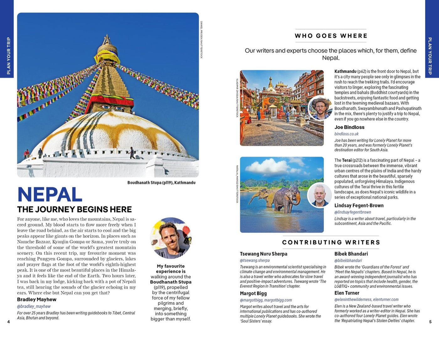 Lonely Planet Nepal inside page 2