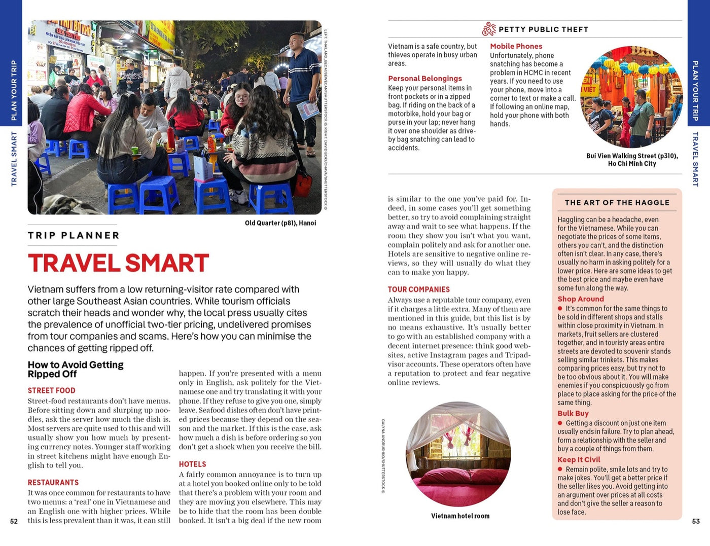 Lonely Planet Vietnam inside page 8