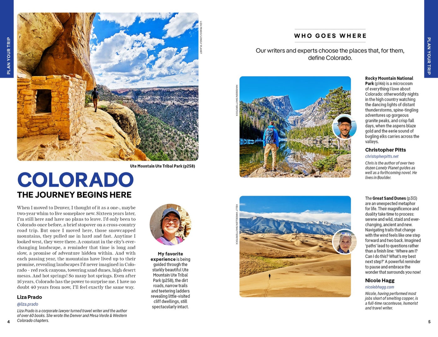 Lonely Planet Colorado inside page 2