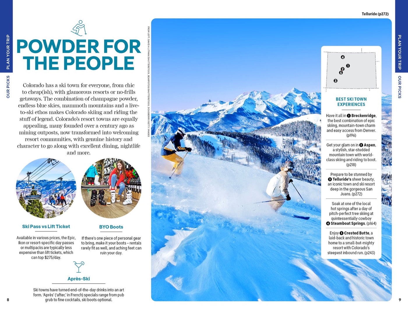 Lonely Planet Colorado inside page 4