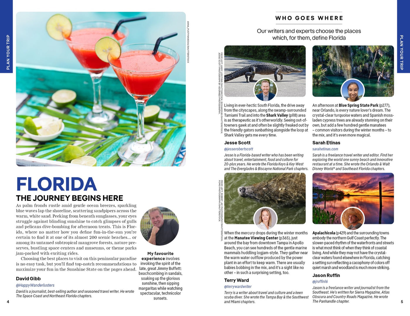 Lonely Planet Florida inside page 2