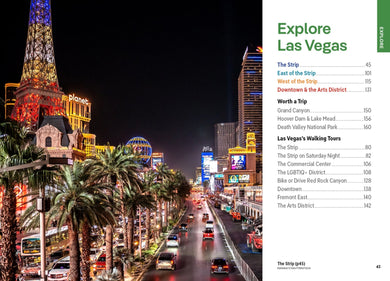 Lonely Planet Pocket Las Vegas inside page 8