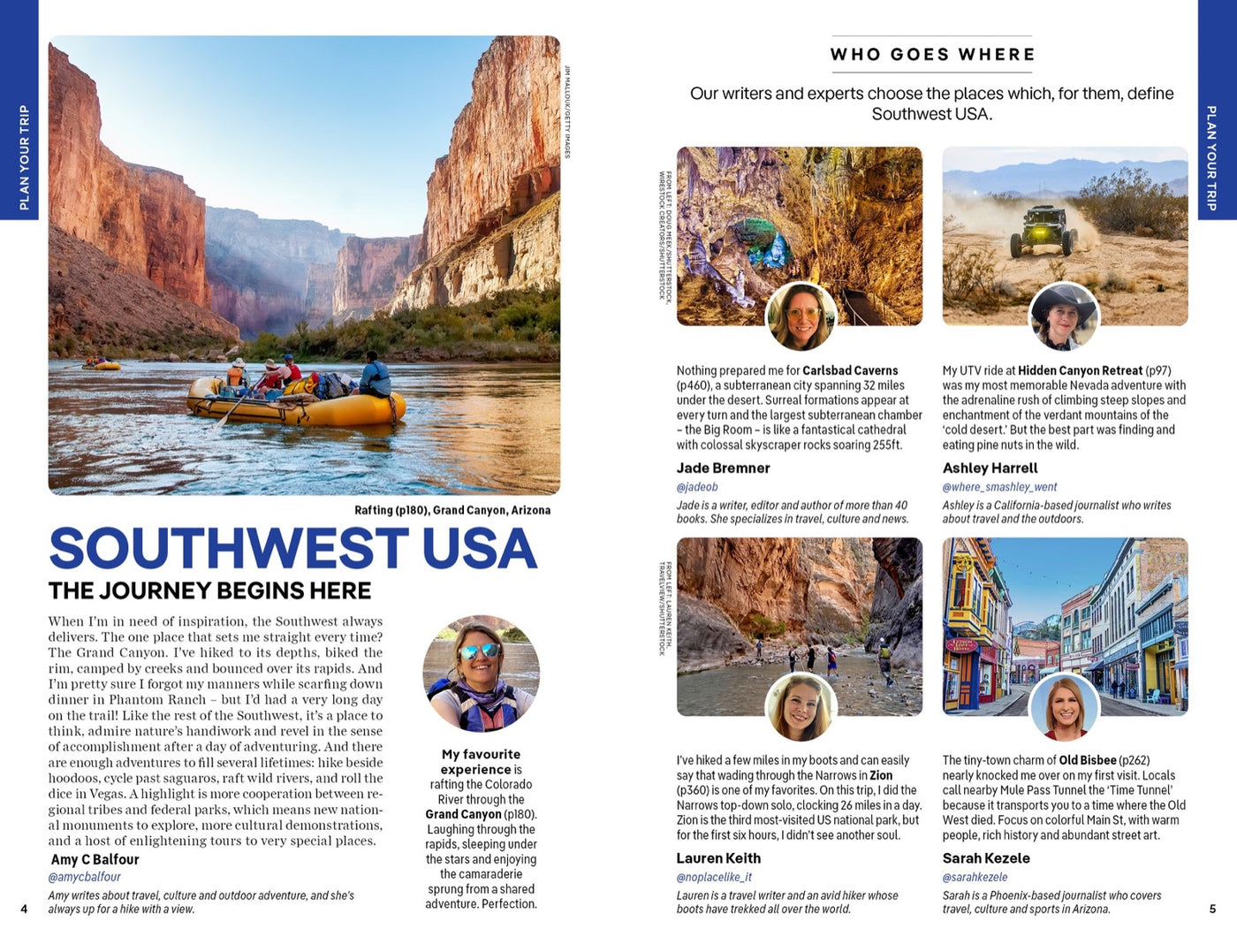 Lonely Planet Southwest USA inside page 2