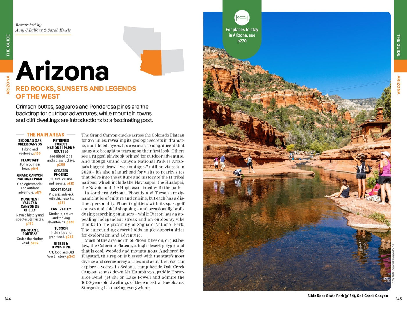 Lonely Planet Southwest USA inside page 10