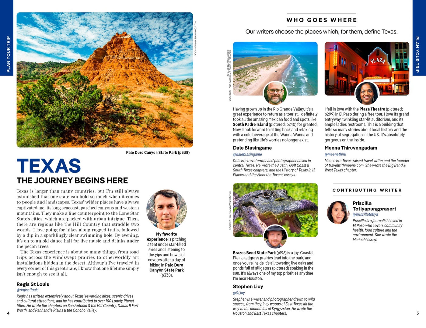 Lonely Planet Texas inside page 2