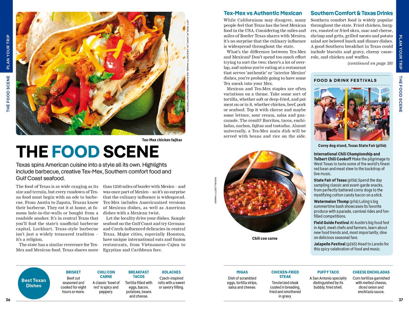 Lonely Planet Texas inside page 8