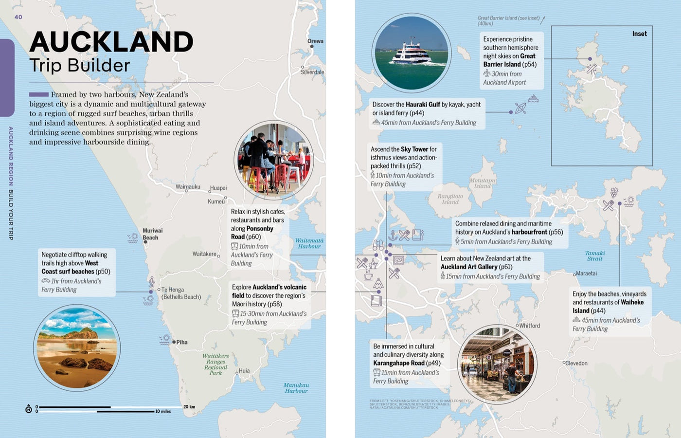 Lonely Planet Experience New Zealand inside page 8