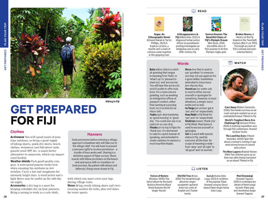 Lonely Planet Fiji inside page 7