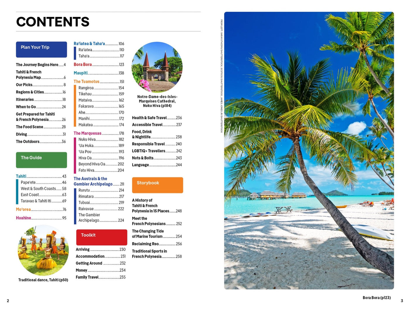 Lonely Planet Tahiti & French Polynesia inside page 1