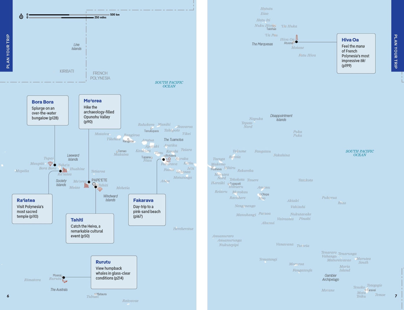 Lonely Planet Tahiti & French Polynesia inside page 3