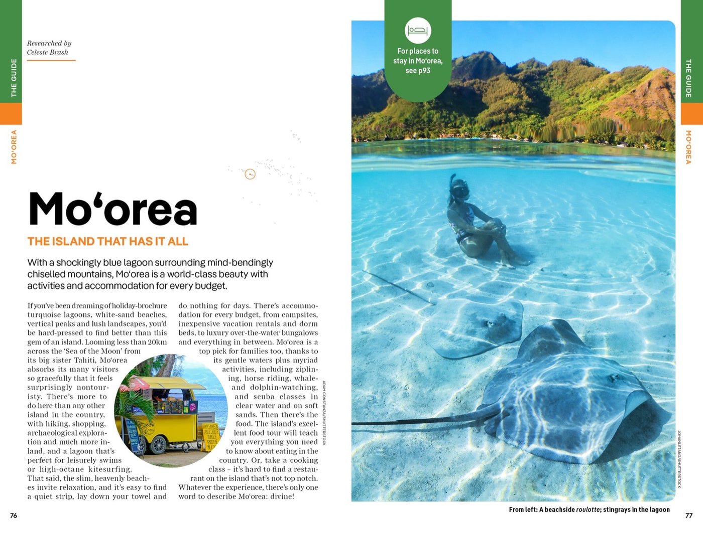 Lonely Planet Tahiti & French Polynesia inside page 10