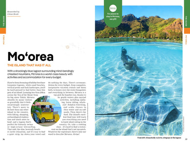 Lonely Planet Tahiti & French Polynesia inside page 10