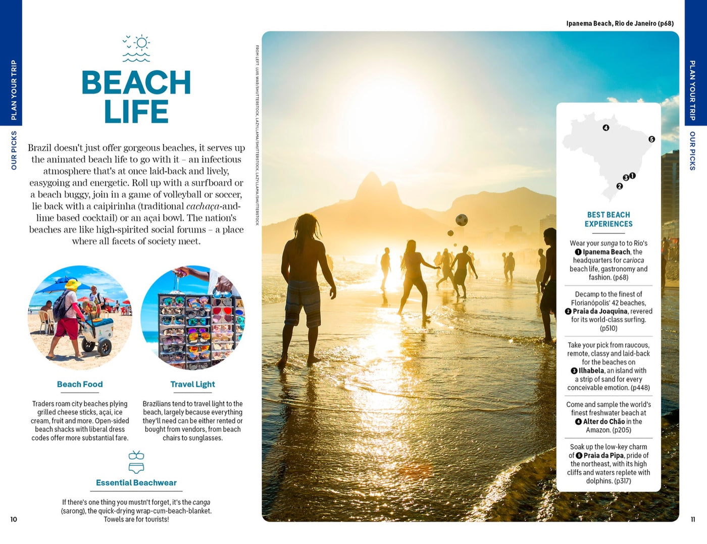 Lonely Planet Brazil inside page 4