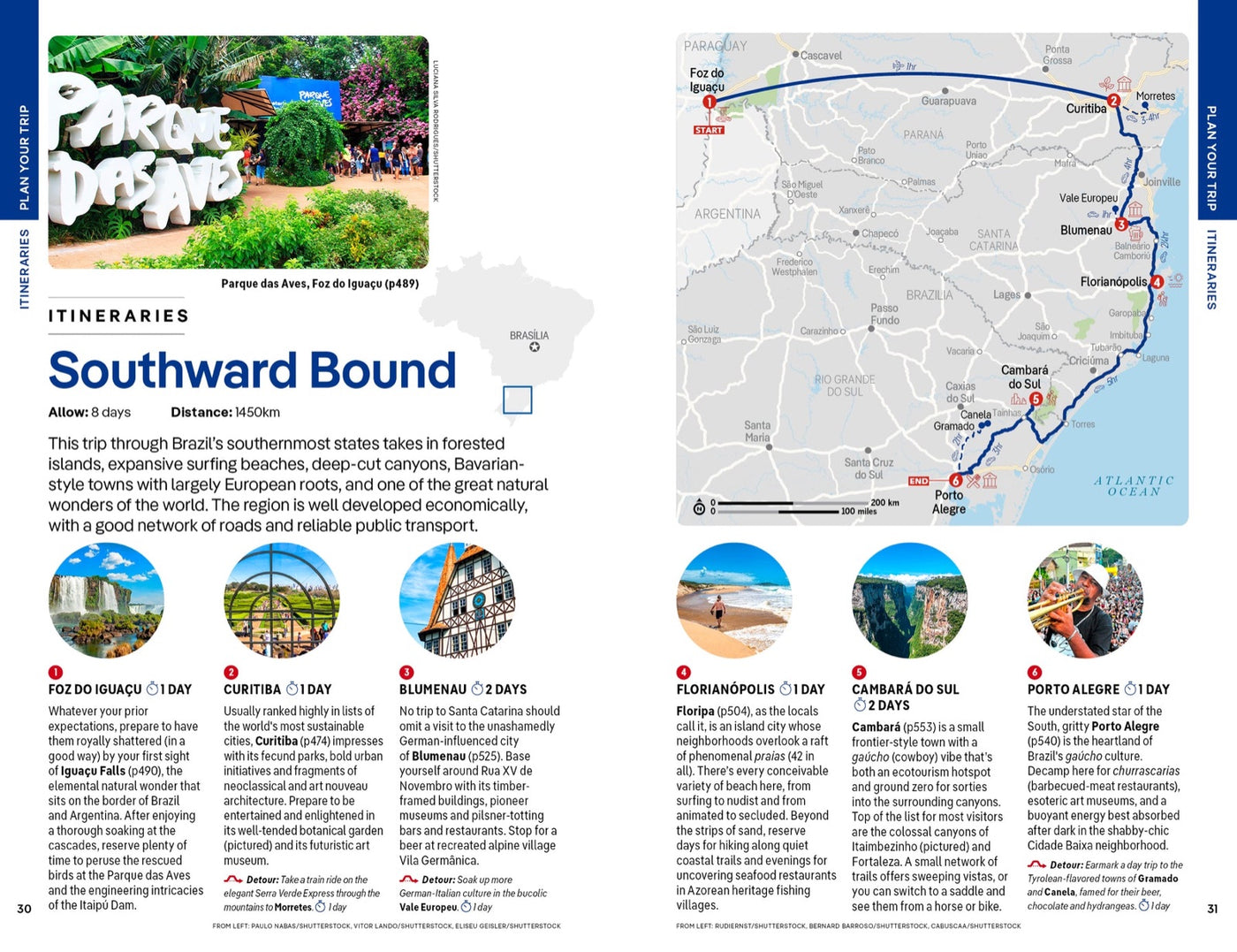 Lonely Planet Brazil inside page 5