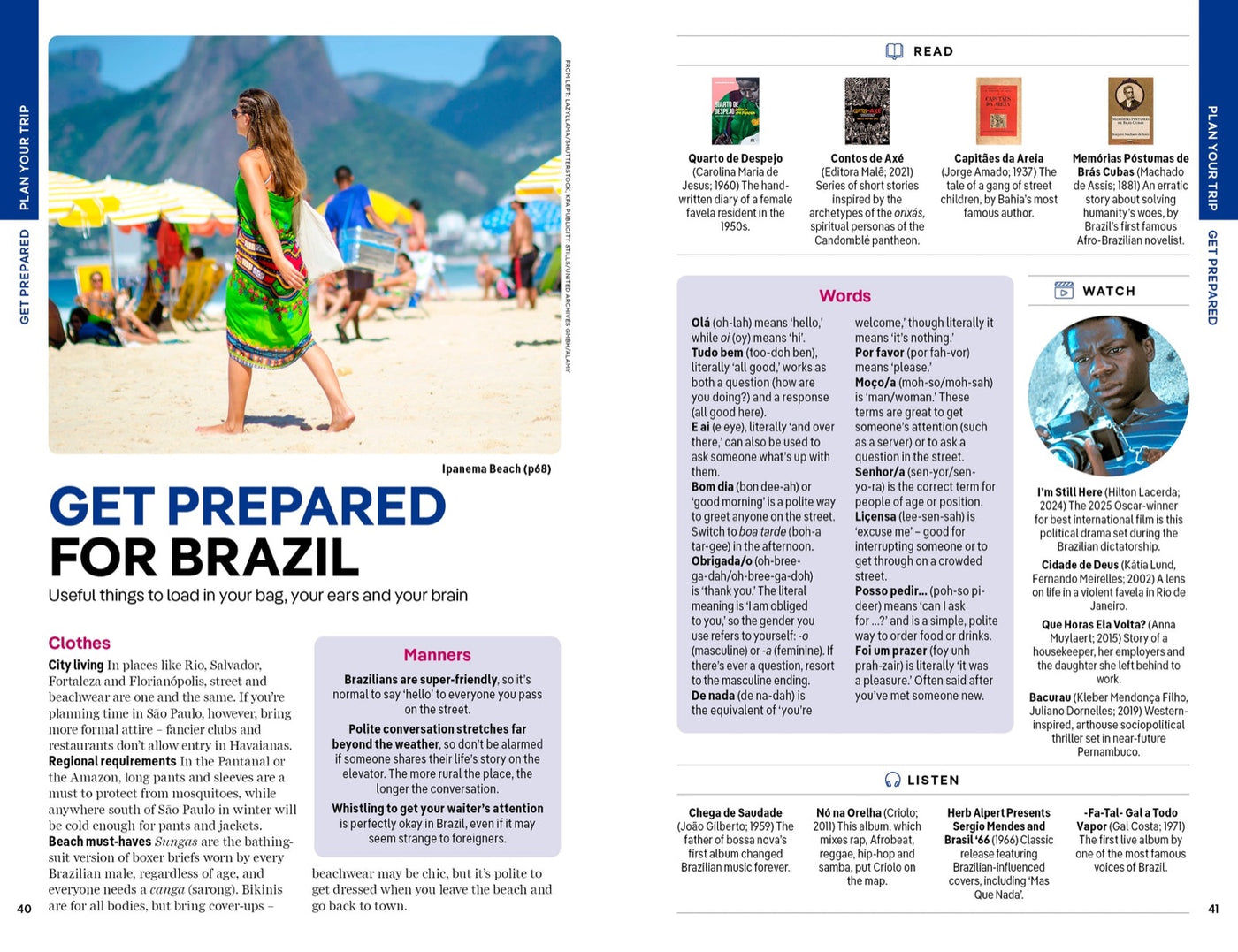 Lonely Planet Brazil inside page 7