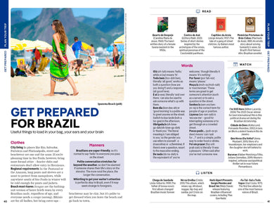 Lonely Planet Brazil inside page 7
