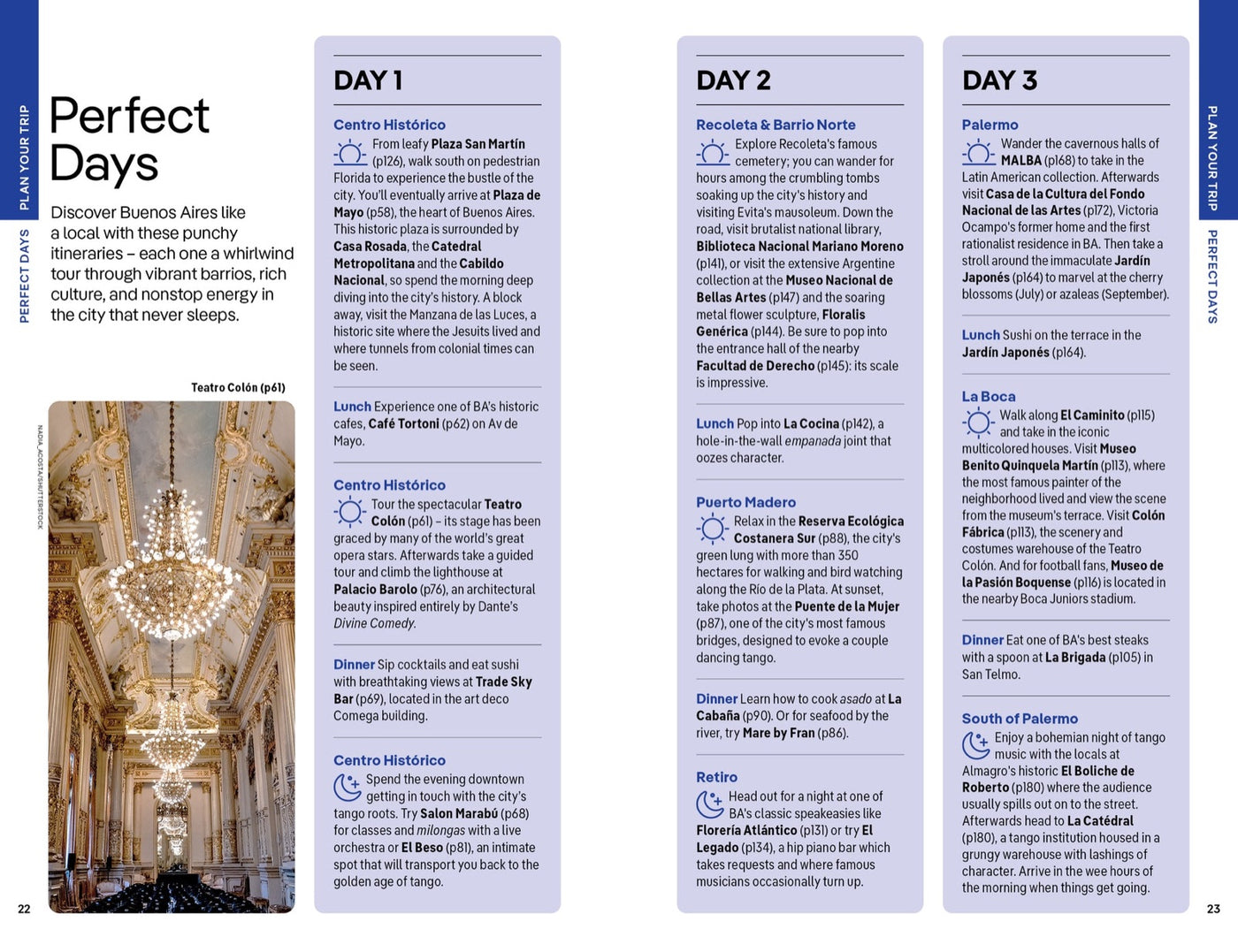 Lonely Planet Buenos Aires inside page 4