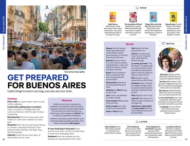 Lonely Planet Buenos Aires inside page 6