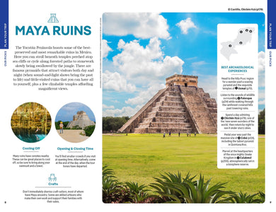 Lonely Planet Cancun, Cozumel & the Yucatan inside page 4