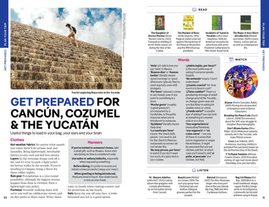 Lonely Planet Cancun, Cozumel & the Yucatan inside page 7