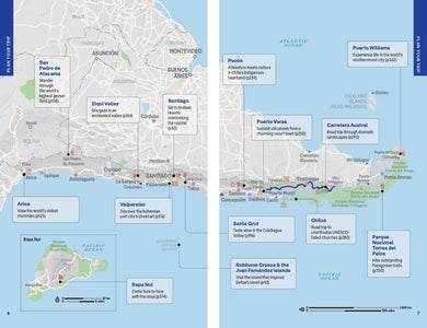 Lonely Planet Chile & Rapa Nui (Easter Island) inside page 3