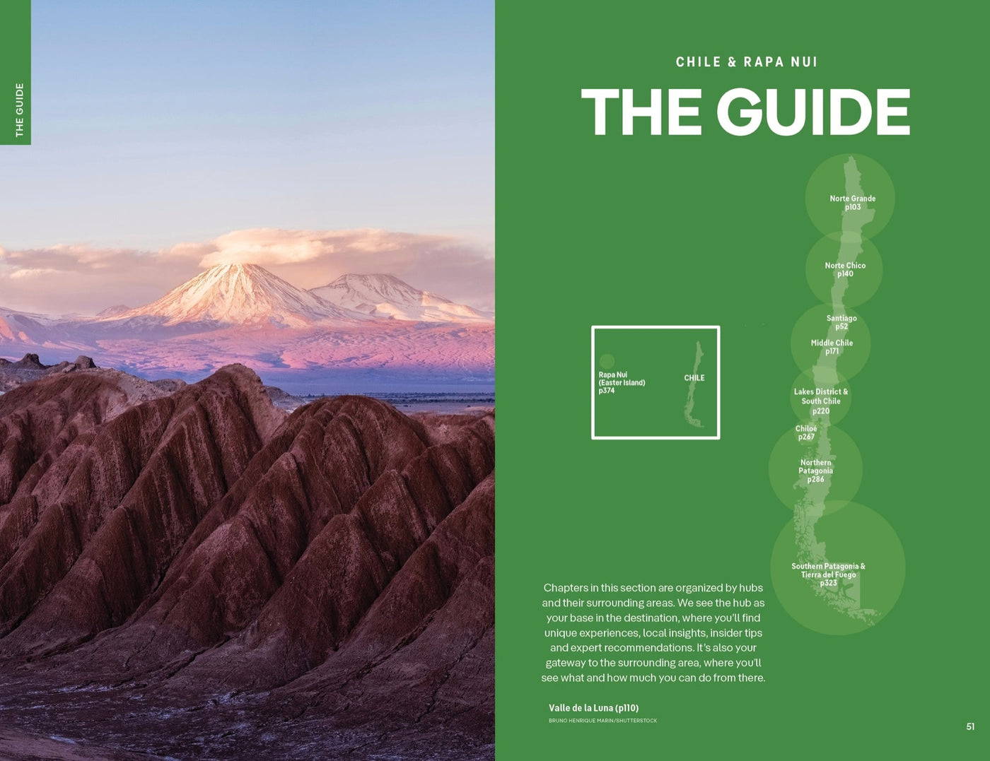 Lonely Planet Chile & Rapa Nui (Easter Island) inside page 10