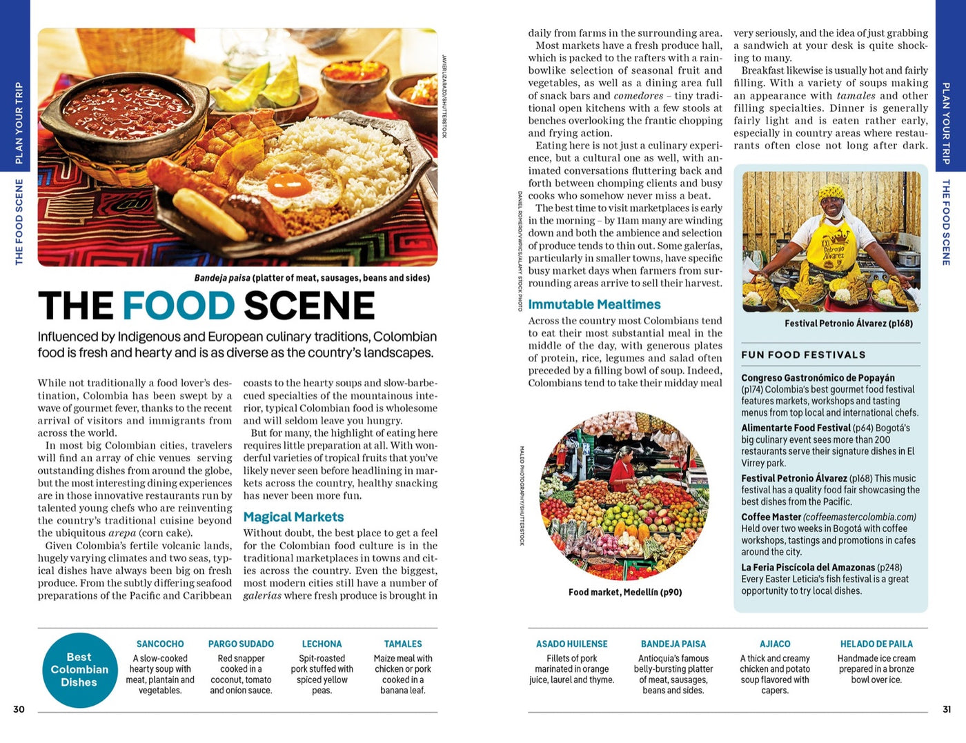 Lonely Planet Colombia inside page 8