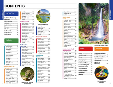 Lonely Planet Costa Rica inside page 1