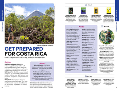 Lonely Planet Costa Rica inside page 7