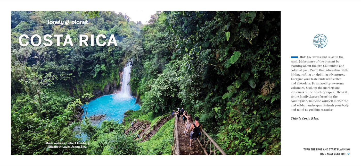 Lonely Planet Experience Costa Rica inside page 1