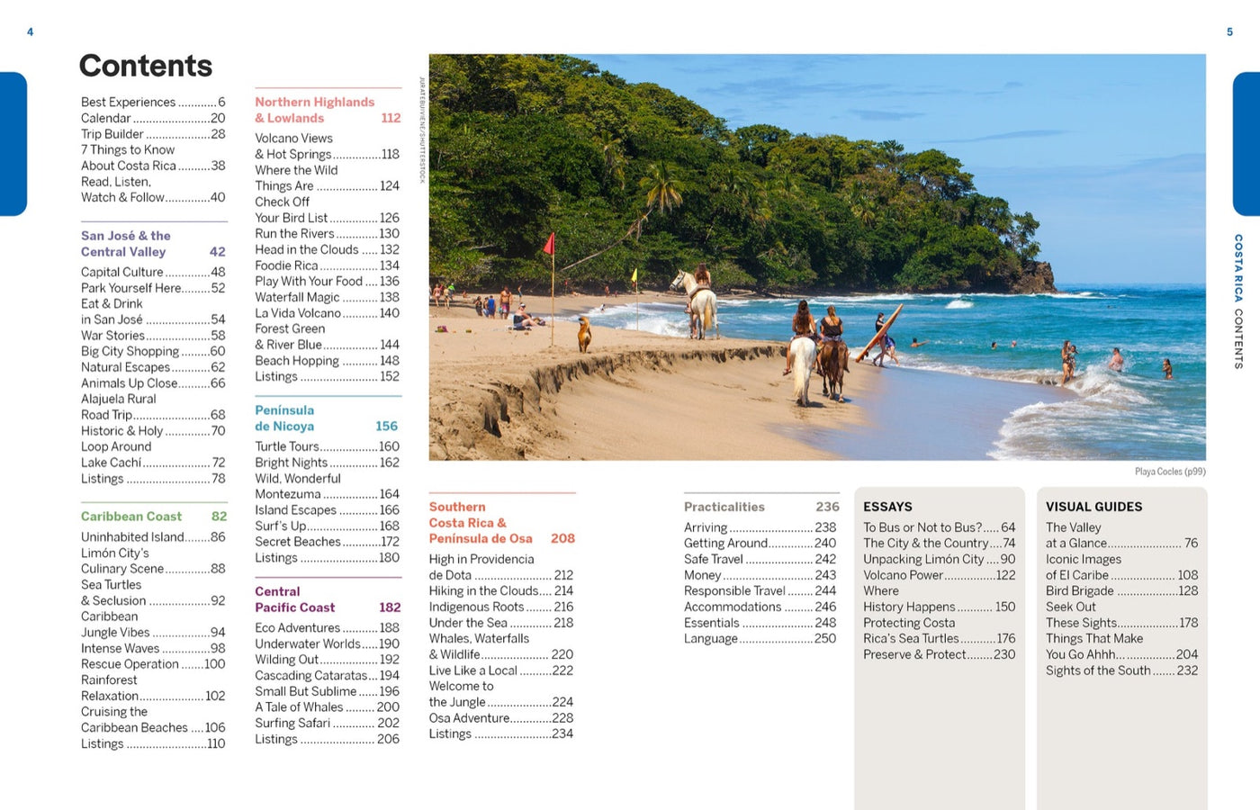 Lonely Planet Experience Costa Rica inside page 3