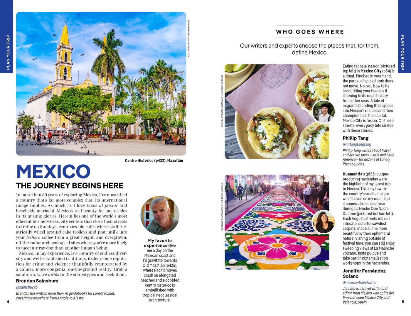 Lonely Planet Mexico inside page 2