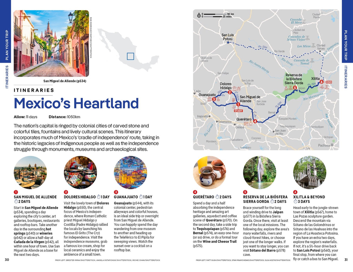 Lonely Planet Mexico inside page 5
