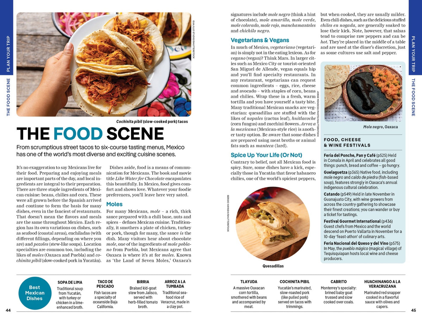 Lonely Planet Mexico inside page 9