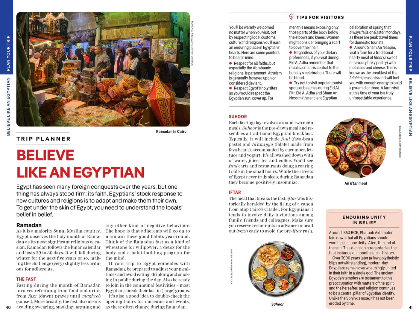 Lonely Planet Egypt inside page 7