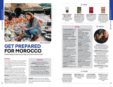 Lonely Planet Morocco inside page 7