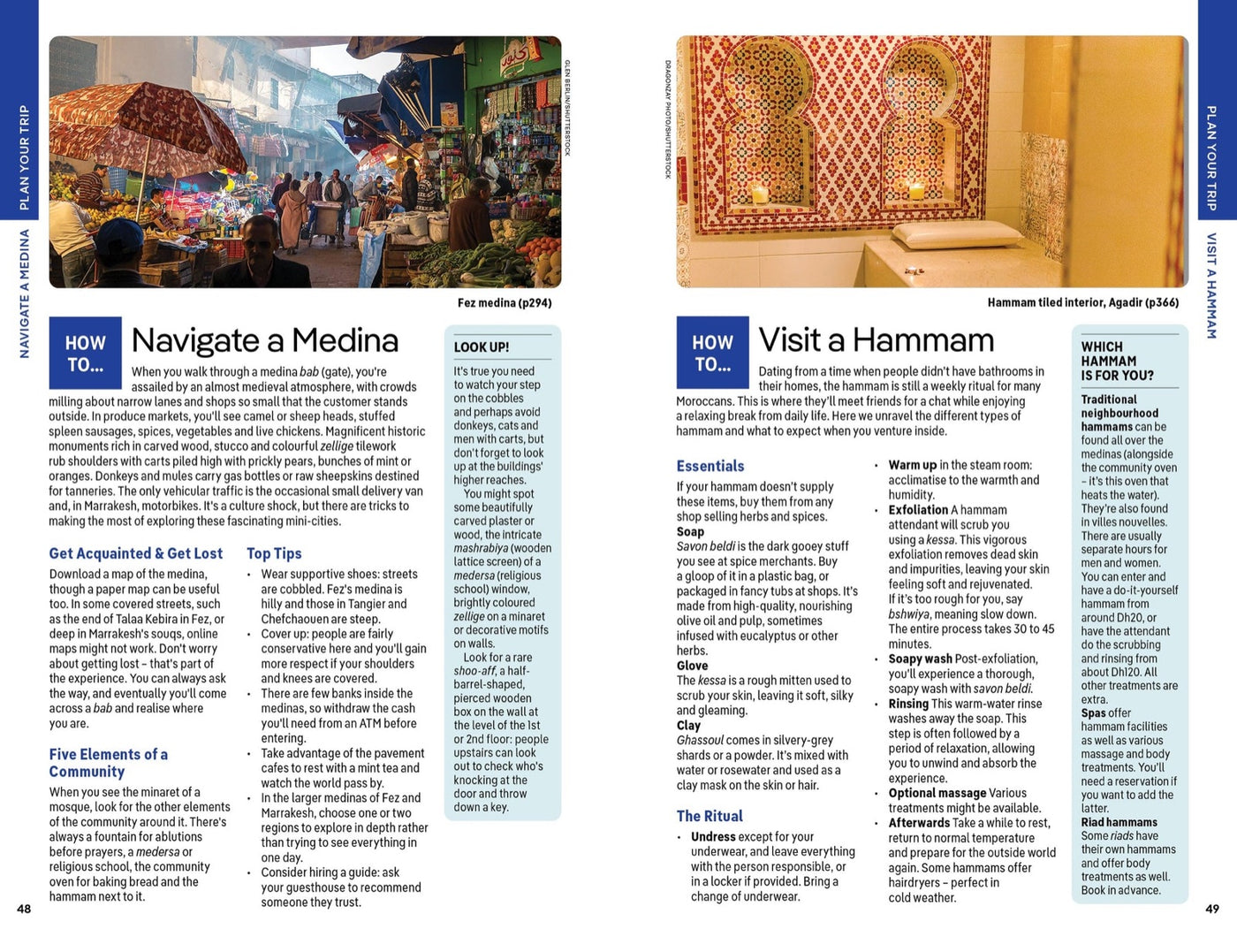 Lonely Planet Morocco inside page 8