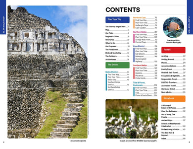 Lonely Planet Belize inside page 1