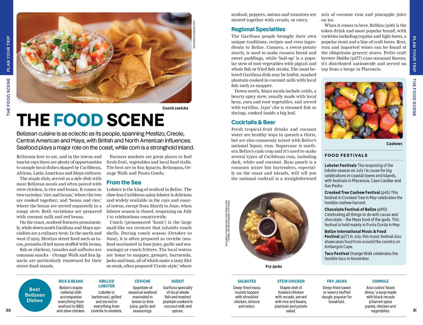 Lonely Planet Belize inside page 8