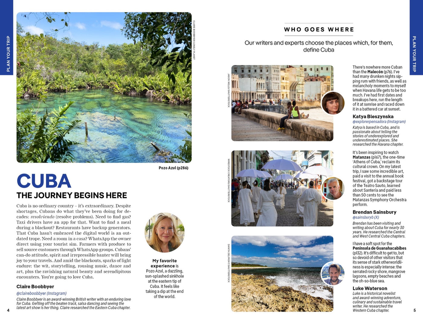 Lonely Planet Cuba inside page 2