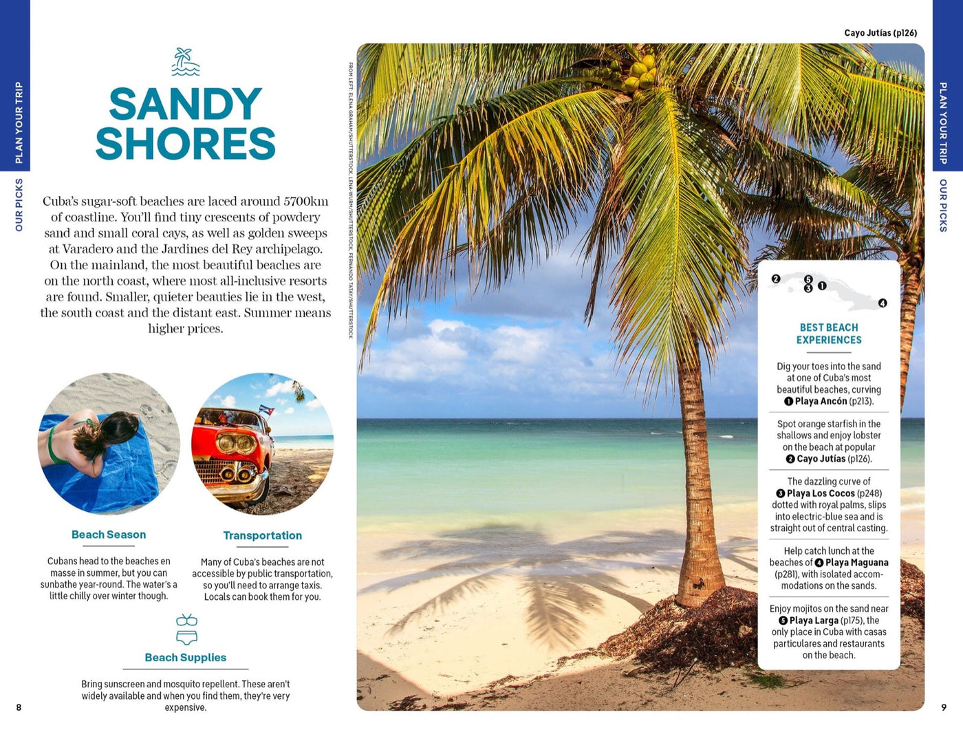 Lonely Planet Cuba inside page 4